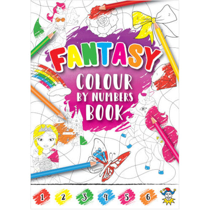 Fantasy Colour By Numbers Book