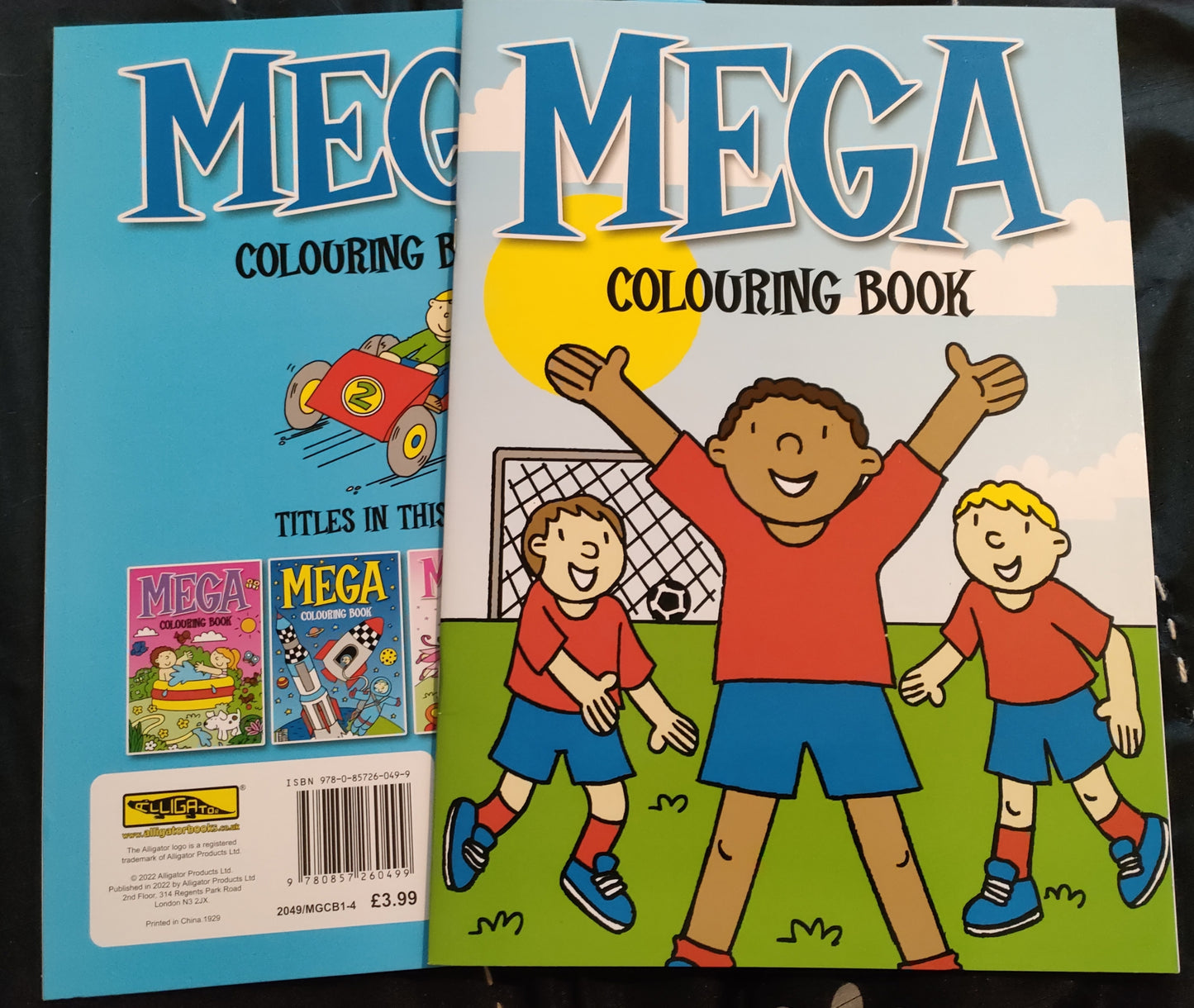 Football Mega Colouring Book